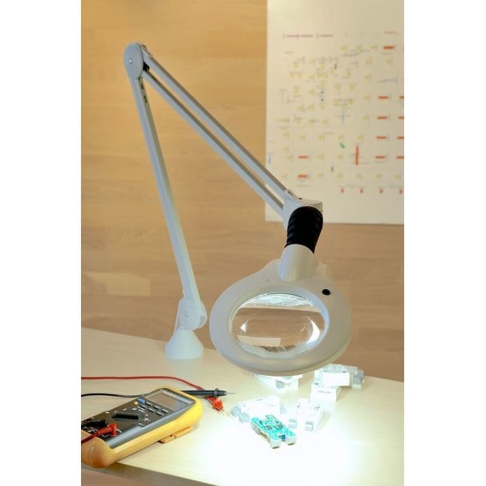 Vision-Luxo LUXO 6 W, LED Articulating Arm Magnifier Light KFL026024/18115LG