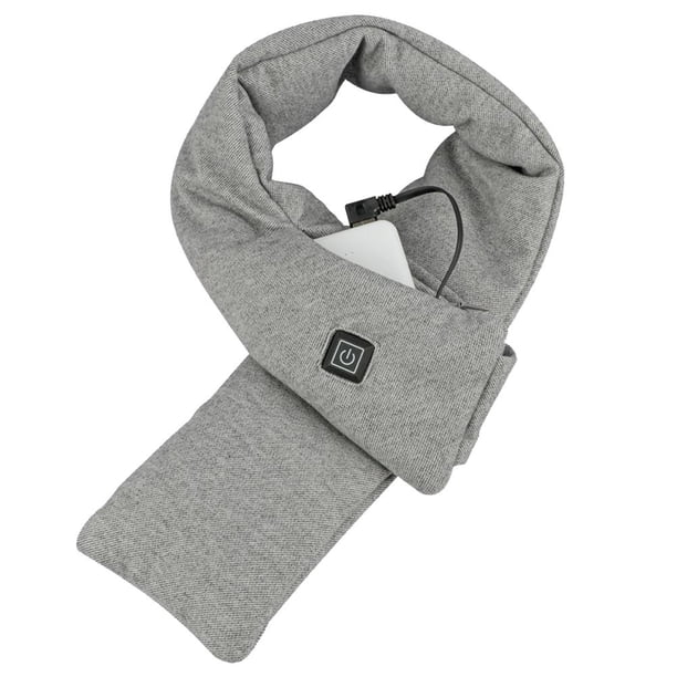 Bufanda Térmica Para El Cuello, Almohadilla Térmica, Bufandas Térmicas Usb, Envoltura Térmica Para El Cuello, Calentador De Cuello De Invierno Para Hombres Y Mujeres Methold HA038352-00