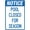 Warning Sign 3, variant on Notice Safety Sign Visitor Parking - 8"x12" Warning Caution Street Tin Metal Sign, Visitor Parking Decor for Home Business Outdoor Indoor