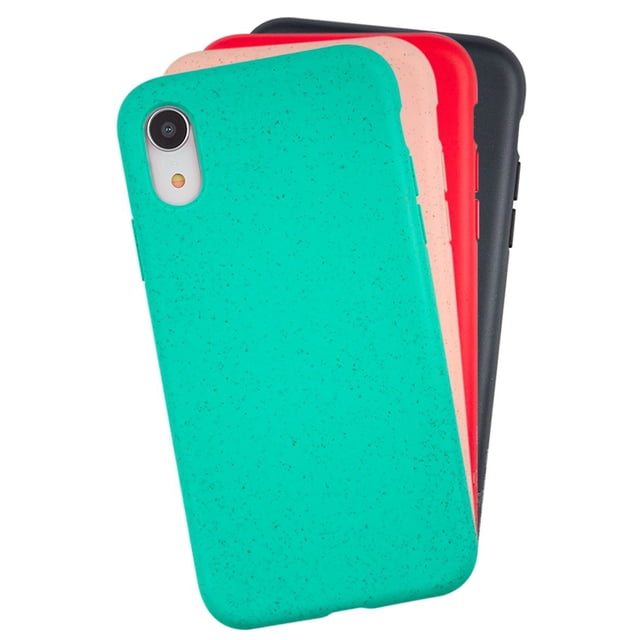 Funda Antigolpes Biodegradable Rosa EcoFriendly para iPhone XR InstaCase