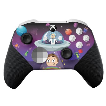 DreamController Ricky & Morty X-box Elite Controller Series 2 Core Limited Edition Custom Elite Core Controller for X-box One/Series X/S Made with Advance HydroDip Paint Technology(Not Just a Skin) [v