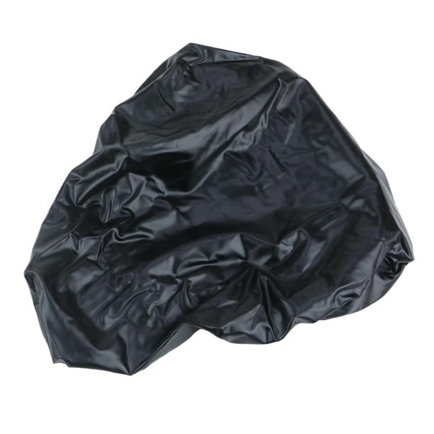 Funda de lluvia para asiento de bicicleta, funda elástica para cojín de asiento, funda para sillín de bicicleta plegable L para asiento de 29x27cm