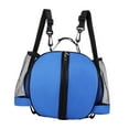thumbnail image 4 of Bandolera de baloncesto Perfecl Azul con correa ajustable y dos bolsillos laterales, 4 of 8