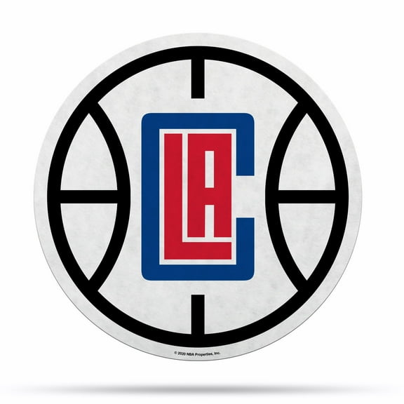 Los Angeles Clippers Pennant Primary Logo 18 Inch Soft Felt