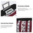 thumbnail image 3 of Hirioo Buffalo Plaid Forest for Elasticity Suitcase Cover (No luggage Included) Durable Luggage Protector Fits 18-32 Inch Luggage-X-Large, 3 of 7