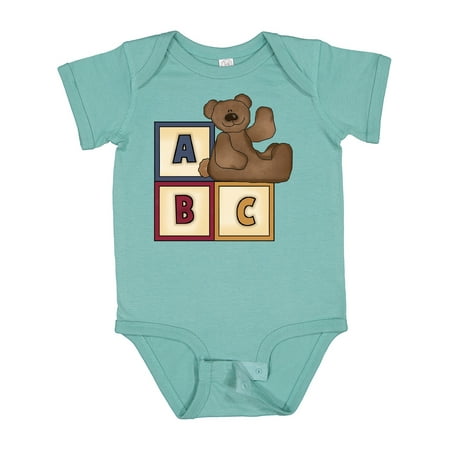 

Inktastic ABC BEAR Boys Baby Bodysuit