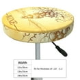 thumbnail image 4 of Kll Bunch Of Grapes Round Bar Chair Cushion Cover 14 Inch,Bar Stool Protector With Elastic, Soft Washable, 4 of 7