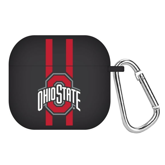 Ohio State Buckeyes HD Case Cover Compatible with Apple Airpods Gen 4 (Stripes) by Affinity Bands