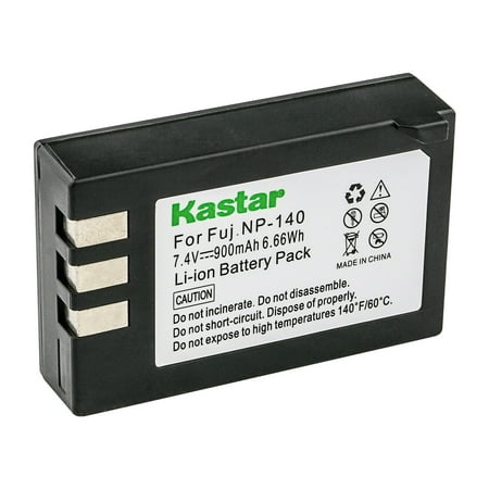 Image of Kastar Battery 1-Pack for Fujifilm NP-140 Fuji NP-140 NP140 FNP140 and Fujifilm FinePix S100FS Fujifilm FinePix S200EXR Fujifilm FinePix S205XR Cameras