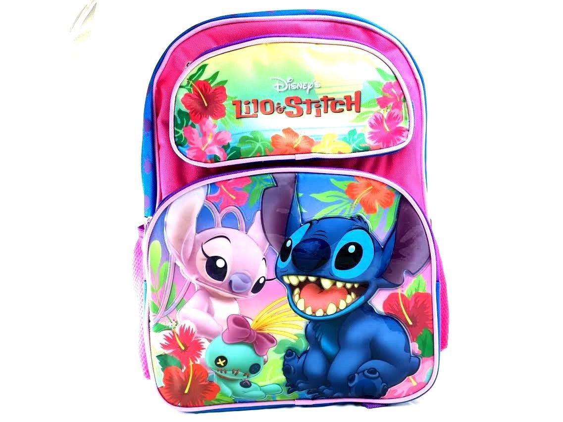 New Lilo And Stitch Girls & Boys 16 Large School Backpack - Walmart.com