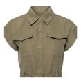 thumbnail image 4 of Vestido Quarry para Dama, Camisera Olivo Talla CH, 4 of 4