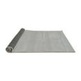thumbnail image 2 of Ahgly Company Indoor Round Solid Gray Modern Area Rugs, 7' Round, 2 of 4