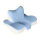 thumbnail image 1 of Almohada cervical en forma de cuña, almohada para dormir boca abajo, almohada de cuña suave y versátil para la cama, para dormir de lado Azul Beige, 1 of 9
