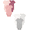 Pink Floral, variant on Carter's Child of Mine Baby Unisex Bodysuits, 6-Piece, Sizes Preemie-18 Months