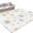 White, variant on 2x3 Washable Area Rugs,Merry Christmas Gold Snowflake Seamless Non-Slip Ultra Soft Rug Large Indoor Carpet,Winter Gray Snow on White Floor Rugs for Home Living Room Bedroom Dining Room Office