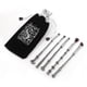 thumbnail image 2 of 5pcs Magic Wand Metal Handle Makeup Brushes Professional Cosmetics Tools Eyeshadow Powder Foundation Brush For Women Girl Gift, 2 of 3