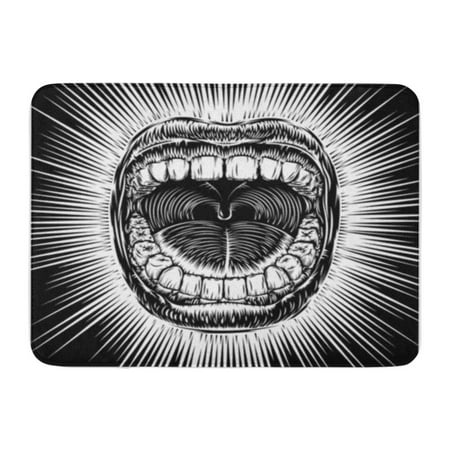 Kdagr Open Mouth Teeth Screaming Singing Shouting Yawning Jaw Drop