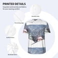 thumbnail image 4 of Daiia Watercolor Winter Landscape For Christmas Mens Baseball Jersey Button Down Shirts Short Sleeve Sports Uniforms-Large, 4 of 9