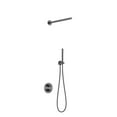 thumbnail image 3 of DAX Portofino Brass Shower System with Hand Shower, Matte Black, 3 of 6