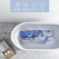 thumbnail image 2 of Blue Bathtub Mat Non Slip Marble  Line Extra Long Bath Mat for Tub Abstract Art Anti Slip Shower Mat for Bathroom with Large Drain Holes and Suction Cups Quality Bath Mats and Bathtub Decor 40x16, 2 of 6