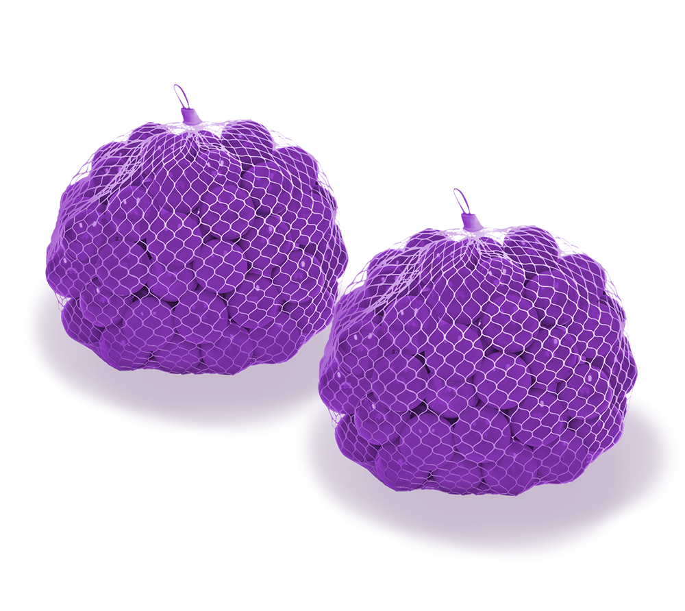 Upper Bounce® Crush Proof Plastic Trampoline Pit Balls 200 Pack - Purple