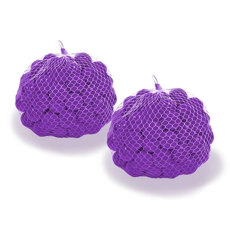 Upper Bounce Crush Proof Plastic Trampoline Pit Balls 200 Pack - Purple