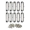 thumbnail image 2 of 10 Piezas Clips de Metal Colamx para Portapapeles Suministros de Papelería 2 Piezas, 2 of 8