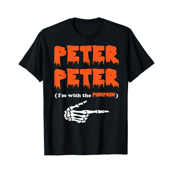 Velto Peter Peter i'm with the pumpkin, costume T-Shirt All Size S-5XL