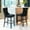 Black,Velvet, variant on Dining Room Seating Bar Stools Set of 2 - Adjustable Barstools with Back and Footrest, Counter Height Bar Chairs for Kitchen, Pub -Green,Kitchen Dining Chairs
