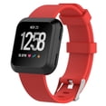 thumbnail image 1 of Pulsera de silicona deportiva de color sólido a prueba de sudor con ajuste cómodo y amplia compatibilidad compatible con Smartwatch, 1 of 5