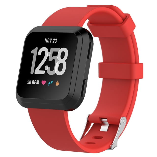 Pulsera de silicona deportiva de color sólido a prueba de sudor con ajuste cómodo y amplia compatibilidad compatible con Smartwatch