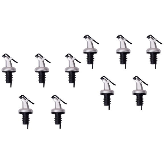 10 PCS Oil Dispenser Bottle Syrup Pourer Spout Cocktail