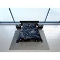 thumbnail image 4 of Galaxy Negro Funda Nórdica Starry Night Colcha, Dormitorio Ropa de cama con, 4 of 4
