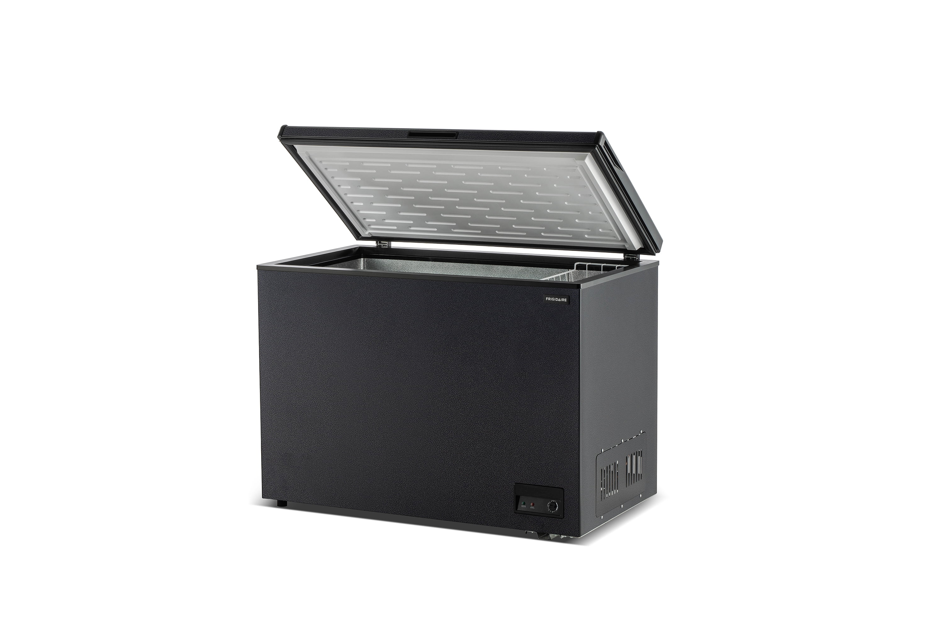 Frigidaire 10 Cu. ft. Garage Ready Chest Freezer in Black Granite Finish, Large Deep Freezer for Garage, Kitchen, Basement, Bulk Food Storage