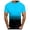 Blue, variant on Big and Tall T Shirts for Men 6x Short/long Sleeve Big & Tall Summer Vacation Tops Casual Stylish Printing Crew Neck Summer Casual Beach Basic Tee Tops