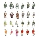 thumbnail image 2 of Figuras Modelo Tren Sunnimix 50 Piezas 1:87 Escala Color Personas Sentadas, 2 of 6