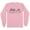 Pink, variant on Skyline Austin Texas Long Sleeve Shirt Unisex Large White