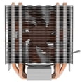 thumbnail image 1 of Bearachild Reemplazo para LGA 1150/1151/1155/775/1156/AM4 4 Heatpipe CPU Cooler Disipador de calor 9cm Juegos de teclado y mouse para computadora, 1 of 6