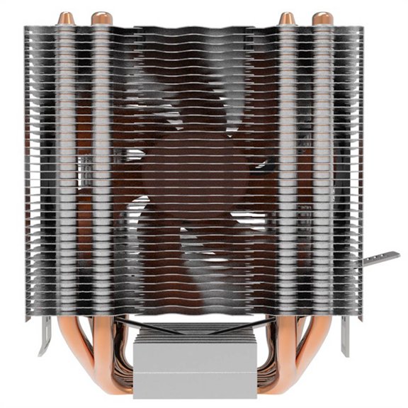 Matsuzay Reemplazo para LGA 1150/1151/1155/775/1156/AM4 4 Heatpipe CPU Cooler Disipador de calor 9cm Juegos de teclado y mouse para computadora