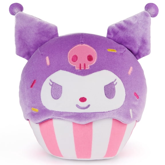 GUND Kuromi Cupcake Plush Toy, Premium Stuffed Animal, 8”