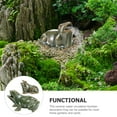 thumbnail image 5 of HOKARUA 2pcs Fountain Frog Statue Courtyard Frog Decor Waterfall Frog Home Garden Decor, 5 of 9
