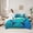 Blue 08, variant on Feelyou Couple Dolphin Child Twin Bedding Sets 7pcs, Romantic Sealife Comforter Set