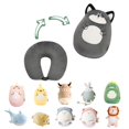 thumbnail image 1 of Almohada cervical deformable 2 en 1 Travel Pillow stocaggio para niños, 1 of 6