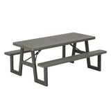 Lifetime 6-Foot W-Frame Folding Picnic Table, 60233 - Walmart.com