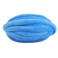 thumbnail image 4 of Hilo grueso y grueso para tejer con brazo, ganchillo suave, hilo voluminoso, hilo Tubular Jumbo para tapiz de ganchillo, manta, bufanda para cama de azul Sunnimix Hilo grueso y grueso., 4 of 8