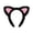 Black, variant on Cat Ears Headband for Women, Cute Face Washing Headband, Role-play Party Hair Accessory