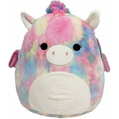Squishmallow Kellytoys 12" Jaime the Tie Dye Pegasus