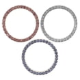 thumbnail image 1 of Miangastore Round Zinc Alloy Push To Start Cover 3Pcs, 1 of 9