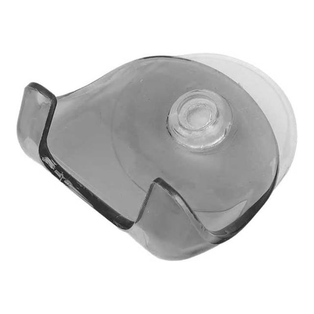Cateissary Soporte para afeitadora, estante de almacenamiento transparente de plástico montado en la pared para baño, estantes universales para Conjuntos de muebles de dormitorio