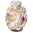 thumbnail image 1 of Chandail à Capuchon 3d Printemps et Automne Dames Hello Kitty Chandail à Capuche Mode Veste Décontractée Dames chandail Mignon Chandail pour Enfants, 1 of 7